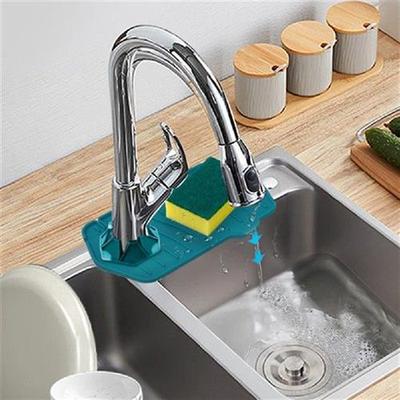 Faucet Splash Catcher Mat Faucet Absorbent Mat Silicone