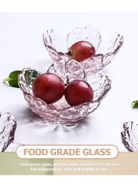 4 Pcs Dishes Flower Shape Sauce Plates Soy Sauce Dish