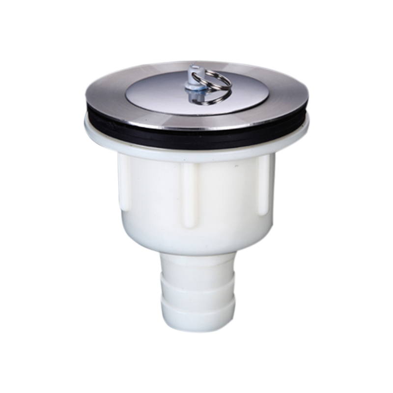 不锈钢拖把池下水器 洗衣池拖布池大理石下水器排水管子配件40 50