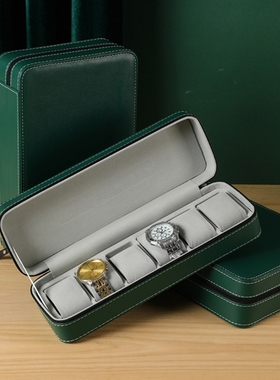 PU Leather Watch Box Practical Watches Display Case Jewelry
