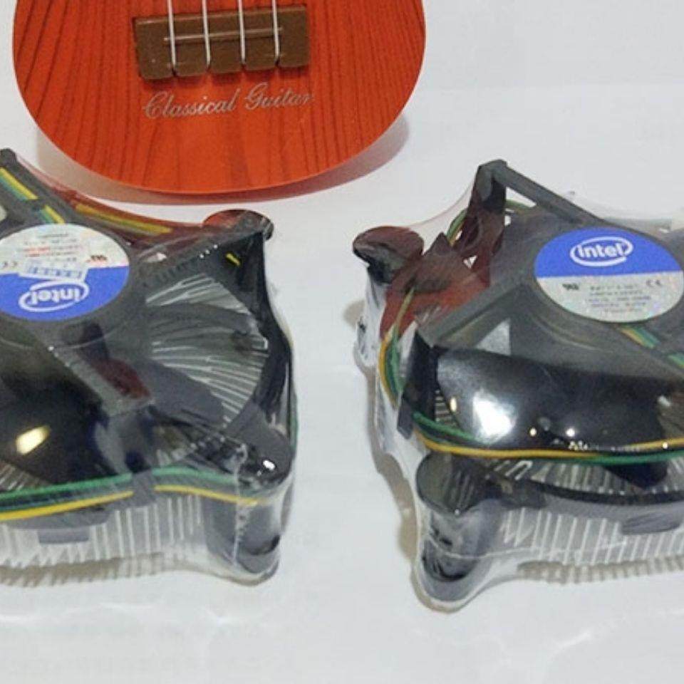 拆机cpu散热器intel原装铜芯铝芯