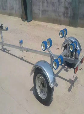 都格(Duge)拖车橡皮艇冲锋舟船拖车摩托艇拖车架路亚艇快艇游艇