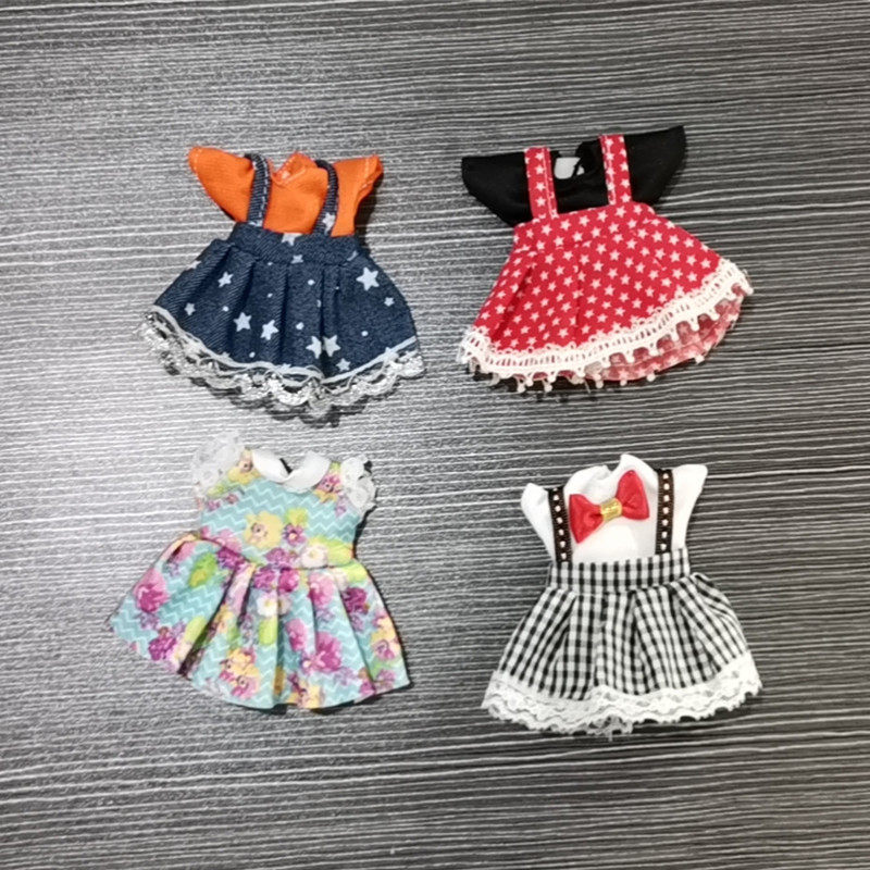 Doll Clothes Suitable for 16 Cm BJD Doll 1/12 Clothing Acces