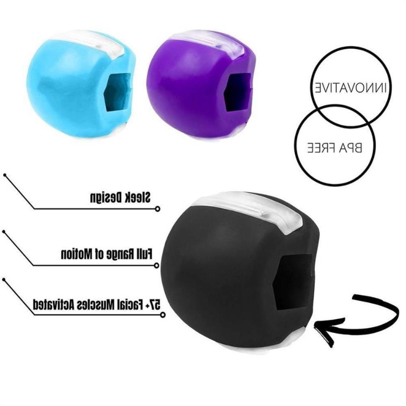 Food-grade Silica Gel JawLine Exercise  Facial Muscle Traini