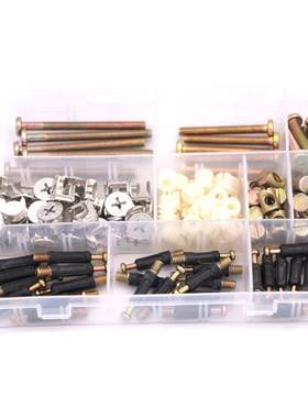 125pcs Threeinone Hardware Connection Set Furniture Dowel
