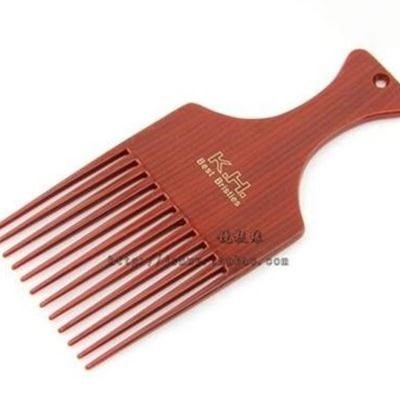 Afro Comb Plastic afro comb anti-static 插梳