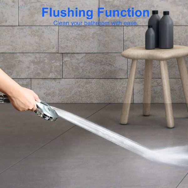 Plating Handheld Shower Multifunctional Adjustable Shower