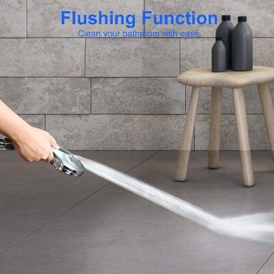 Plating Handheld Shower Multifunctional Adjustable Shower