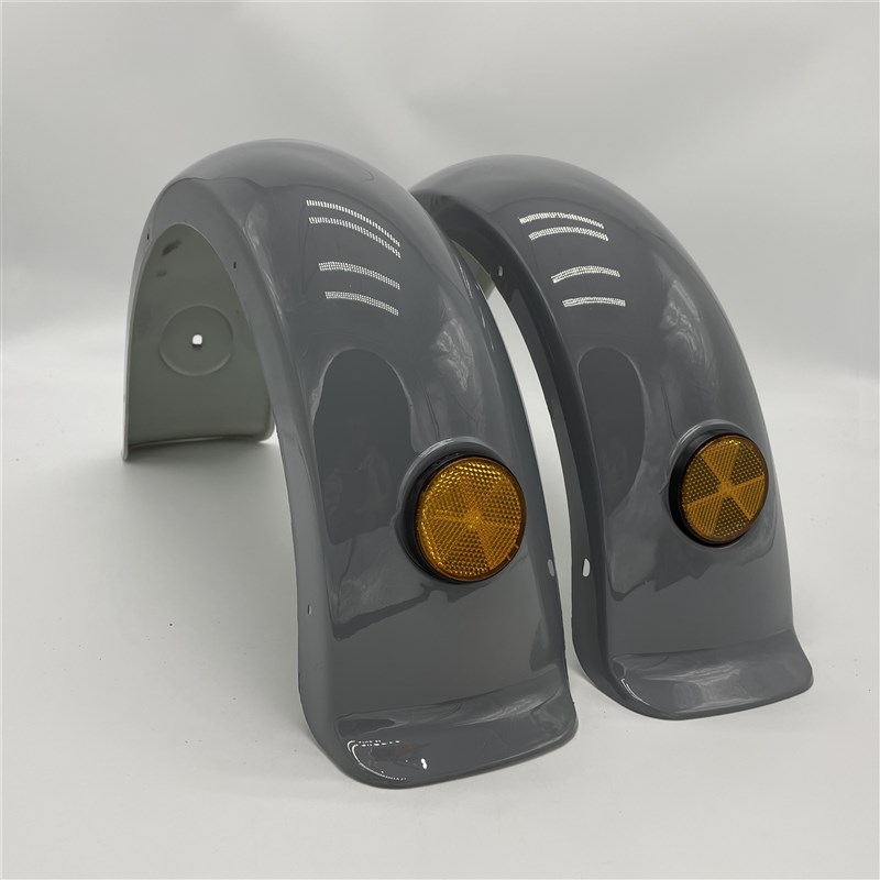 电动三轮车后挡泥板小龟王后盖泥瓦休闲成人滑板车塑料配件小绵羊