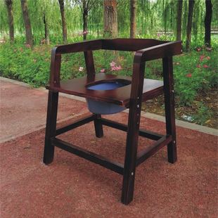 孕妇实木坐便凳老年人上厕所扶手加高座椅病人蹲坑椅家用蹲大便器