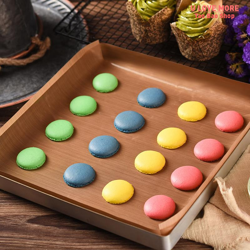 1-6pcs Baking Mat Sheet 40*60 30*40cm Resuable Resistant Ove