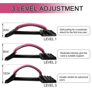 Equipment Fitness Massage Stcher Sup Back Lumbar Roller