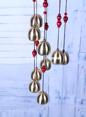 Antique Amazing Wind Chimes Outdoor Yard Garden 10 Copper Be