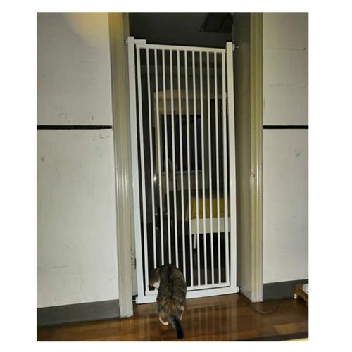 防猫宠物门栏围栏猫咪隔离门加高加密挡栏防跳卧室护栏定制猫栅栏