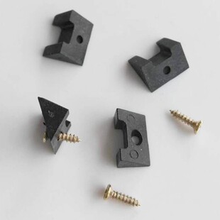 塑料圆框配件背板卡扣 背板黑色塑料压片装饰框圆相框背板固定件