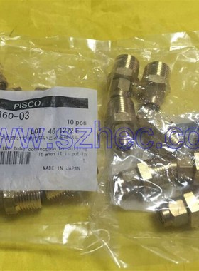 日本 PISCO 碧士克 管接头 NKC0860-03