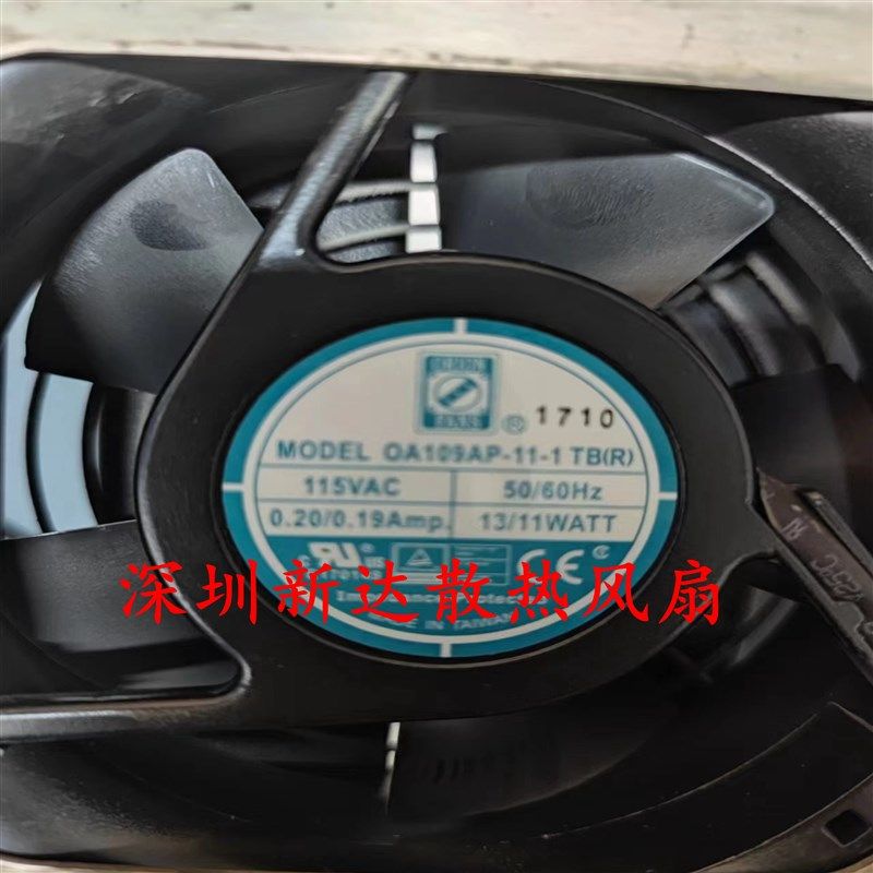 OA109AP-11-1TB 全新原装正品Orion Fans 110/120VAC 轴流风扇