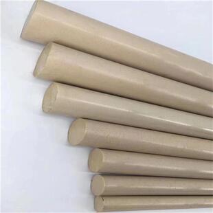 进口peek板白色耐高温本色PEEK棒 200mm 黑色国产PPS棒 聚醚醚酮2