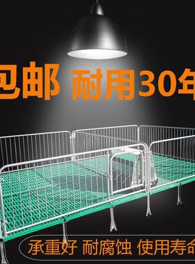 仔猪保育床围栏复合漏粪板带电热板小猪保育栏猪床母猪产床定位栏