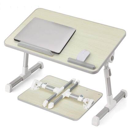 笔记本电脑桌床上用书桌折叠懒人升降小桌子学习桌飘窗小饭桌
