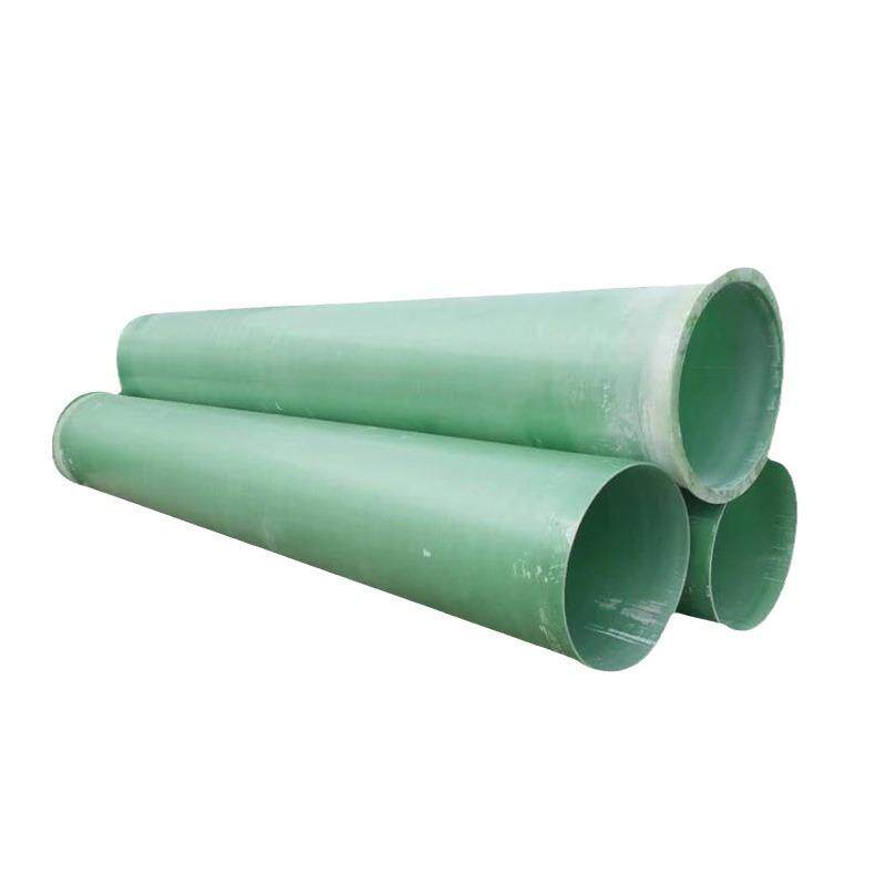 玻璃钢通风除臭管道市政排水排污大口径缠绕夹砂管电缆保护管顶管