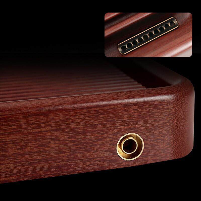 电木茶盘32支家用现代简约功夫茶具台湾电胶木大小型茶台茶海