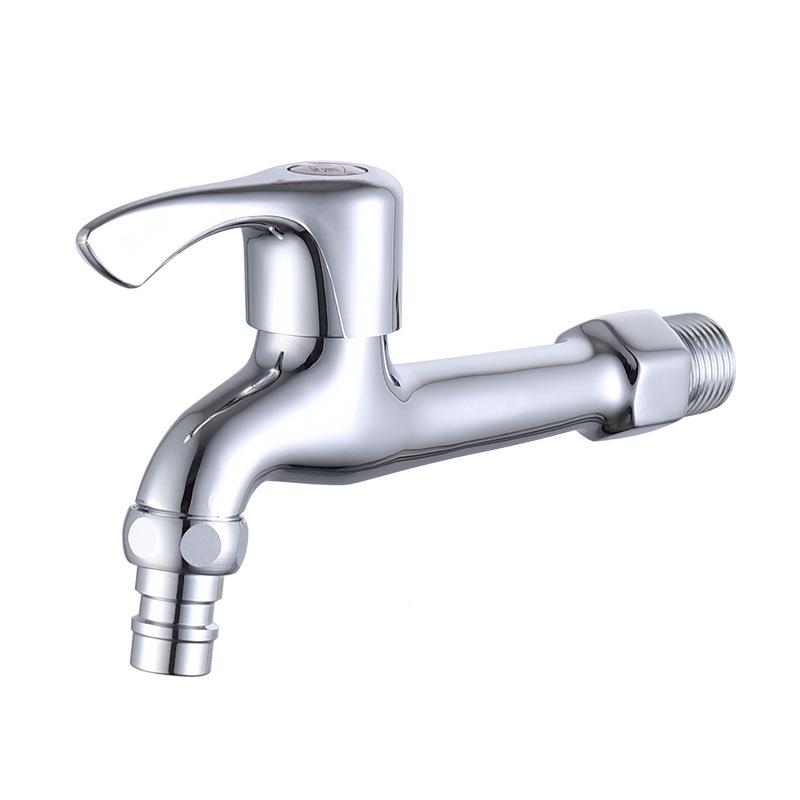 铜洗衣机开水龙快阳台拖把池加长4分纯全头铜自来水龙头