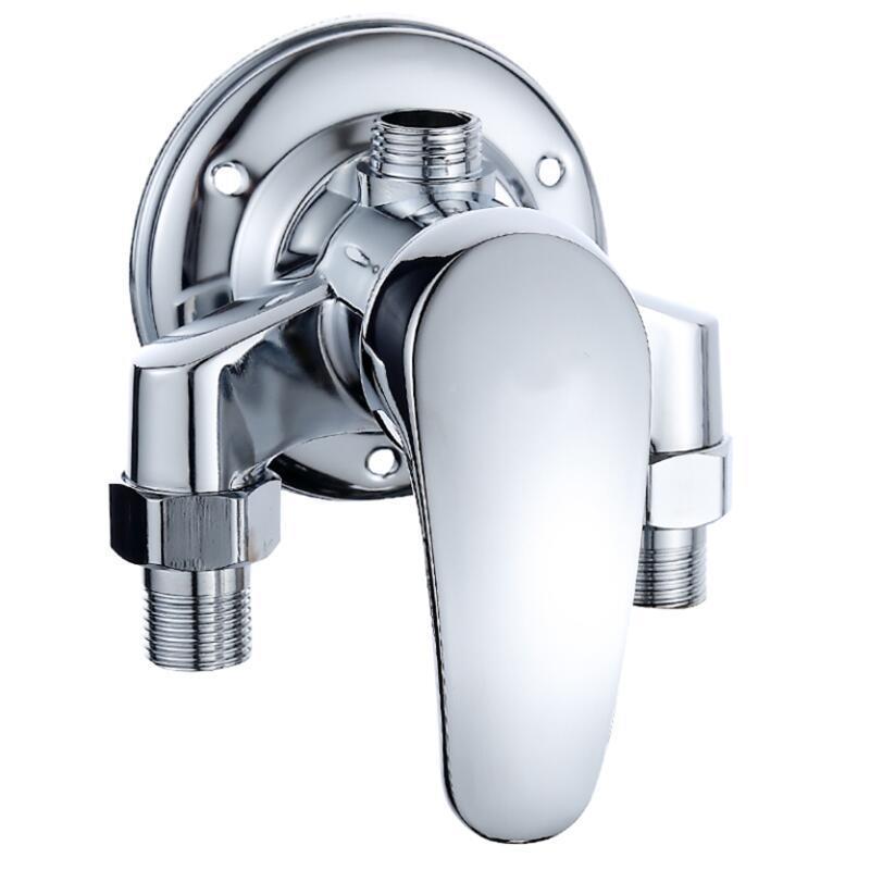 卫生间明不淋锈钢浴混水阀手持花洒开关水龙用头冷热两装