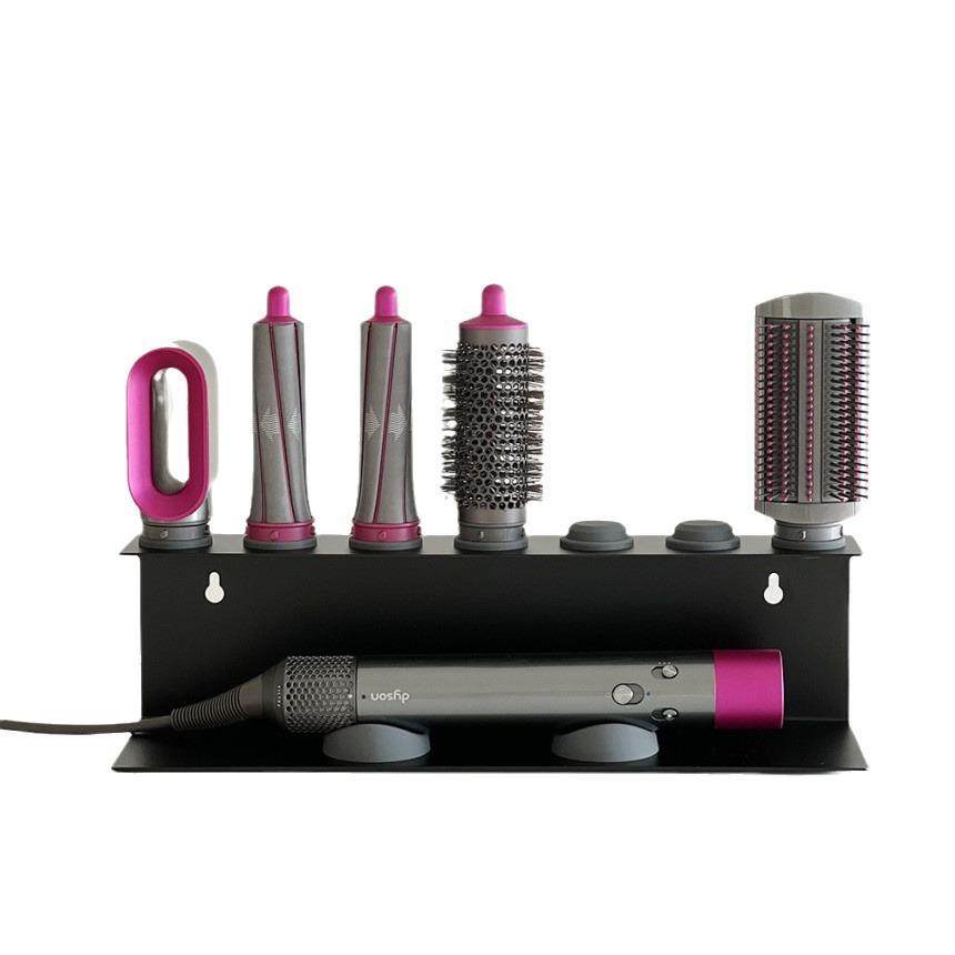 新款风筒架浴室免打孔台面理发室电夹板卷发棒收纳置物架吹风机架,家装主材,卫浴置物架,淘宝优惠券,粉丝福利购,淘宝优惠卷