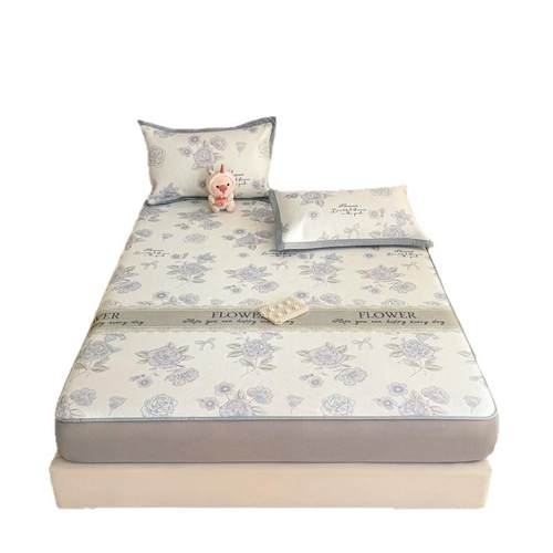 卡通2025新款冰丝凉席夏季儿童冰藤席子可机洗