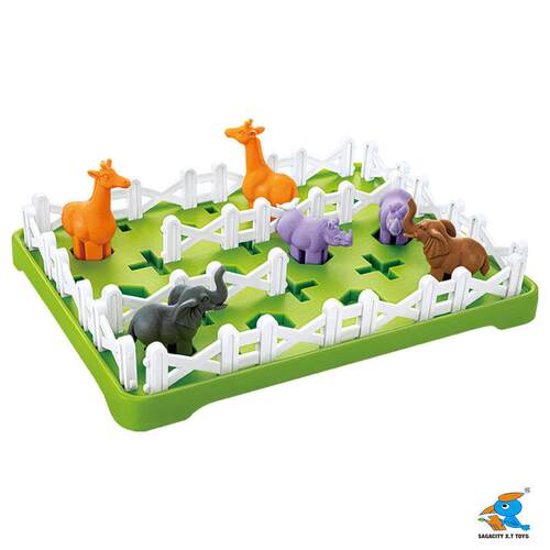 智慧农场主桌游儿童机智的农夫早教益智玩具专注力游戏通过解题3+