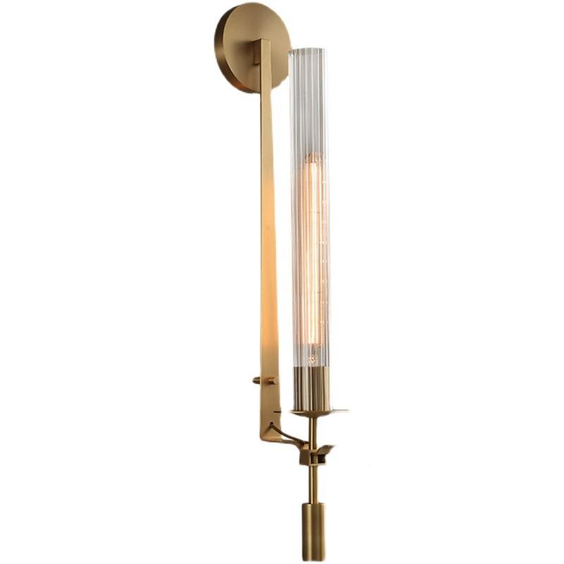 背景墙关店别墅走廊金色复古灯后现玄代轻酒奢会壁所欧式客厅9854