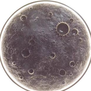 月球灯壁灯浮雕立体壁画背景墙装饰月亮网红酒吧3D餐厅圆形氛围灯