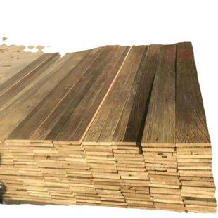 实木挂板 饰板民宿风格 老榆木板材老榆木墙面装 饰板侘寂风装