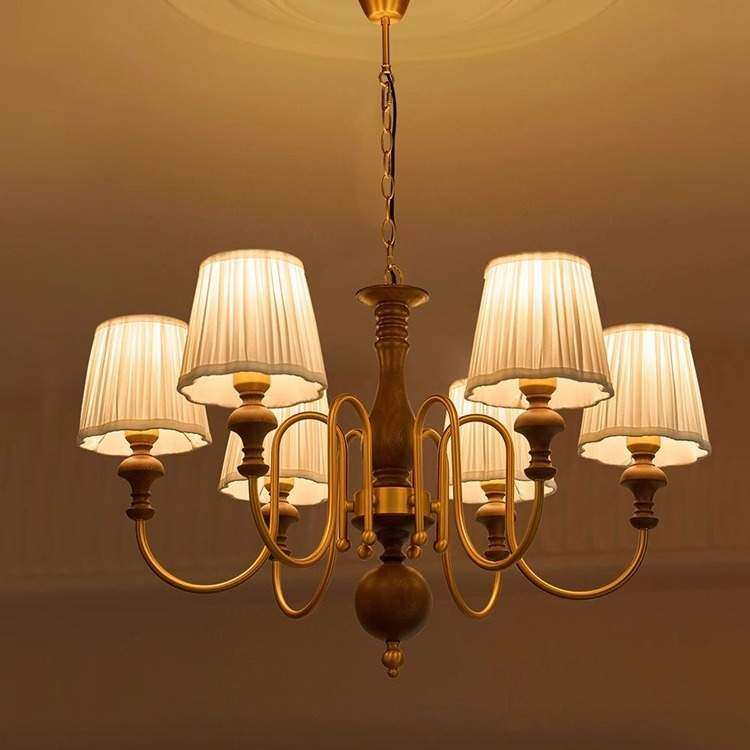 新款美式复古客厅吊灯法式中古风主灯书房南洋风卧室餐厅吸顶灯,3C数码配件,USB灯,淘宝优惠券,粉丝福利购,淘宝优惠卷