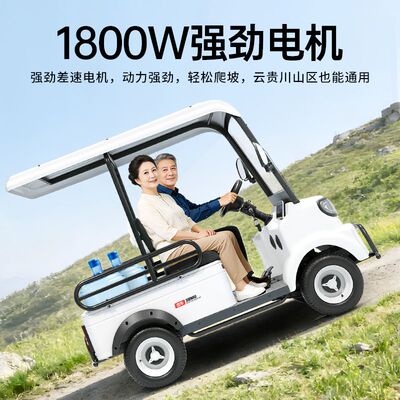 杰牛四轮电动车碟刹家用