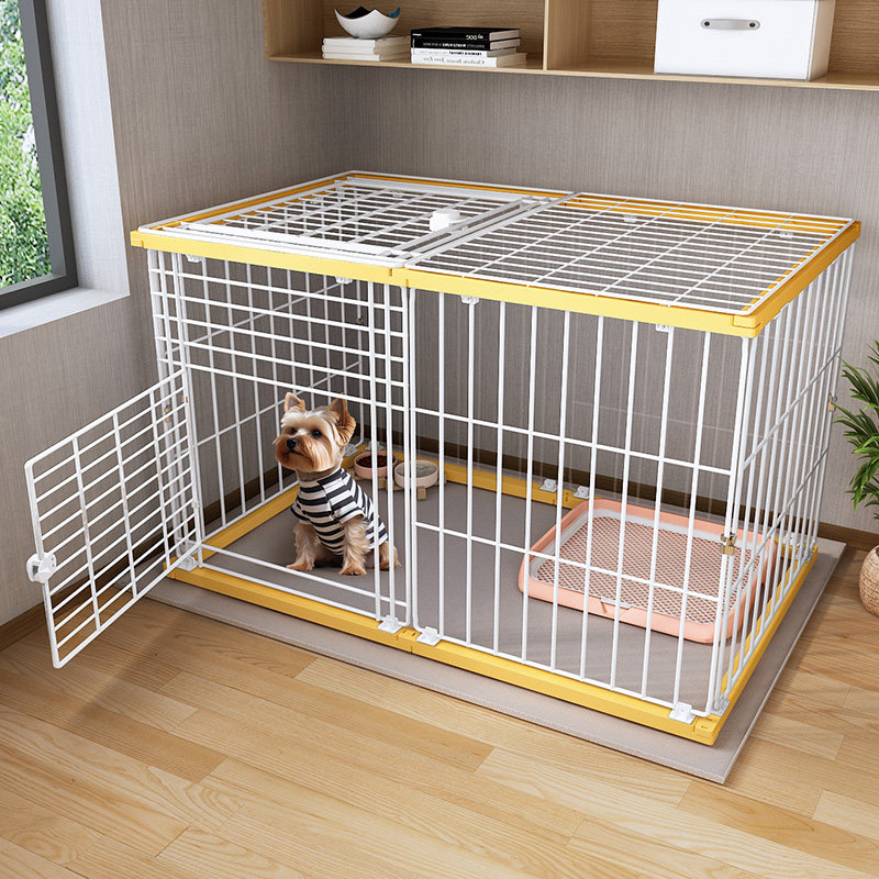 速发狗围栏栅栏狗窝小型犬比熊迪泰柯笼专用防越狱护栏围挡狗基子