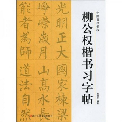 正版书籍9新柳公权楷书习字帖路振平  著浙江人民美术出版社9787534024931