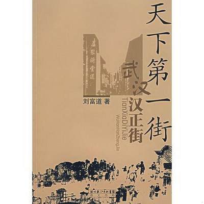 正版书籍 天下第一街：武汉汉正街刘富道  著9787540312077