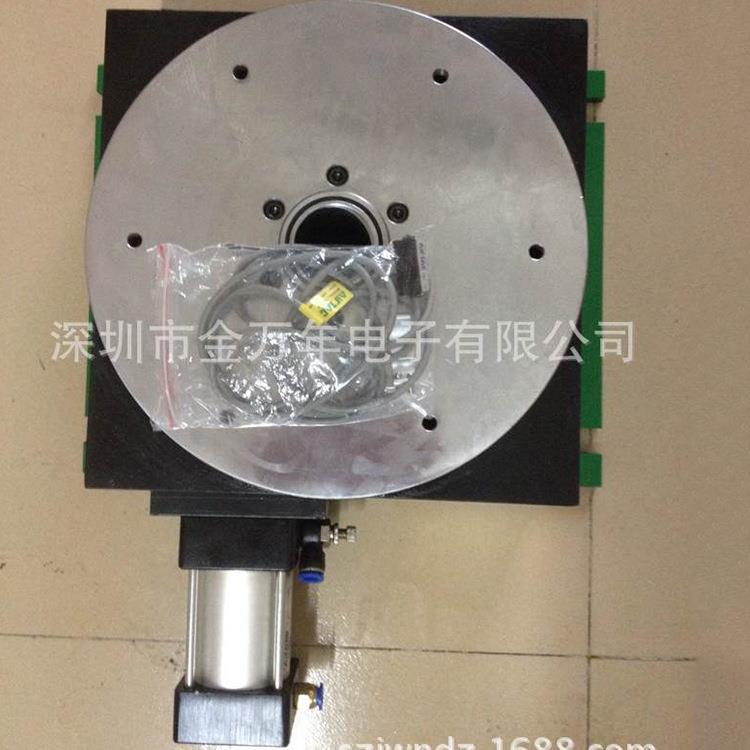 气动分度盘顺时针4工位两用分度盘铣床回转工作台新品气动分度盘
