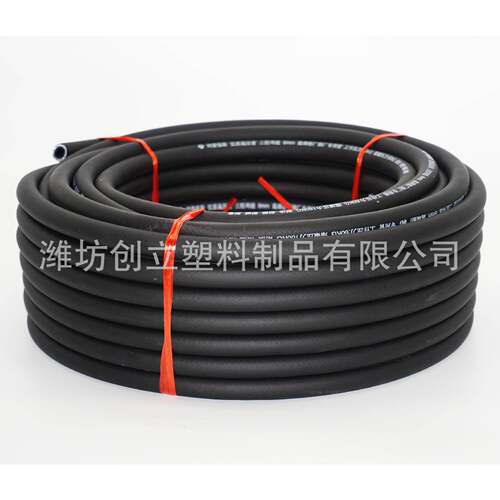 三胶两线高压管内径8mm黑色氩气管氮气二氧化碳风炮管