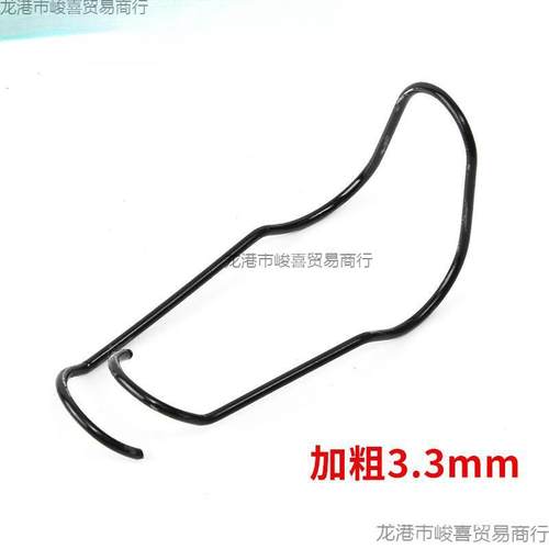 压顶簧钢丝夹温室大棚配件大全热镀锌钢管圆管固定夹子卡子卡扣