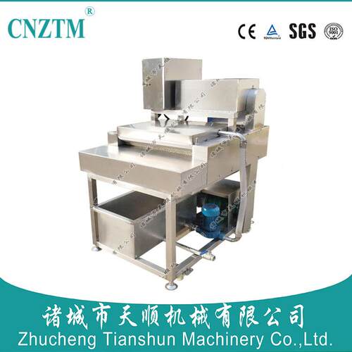 粽叶TSZX-12辊清洗机 全自动毛去泥锈洗叶设备 不钢压喷淋式洗叶