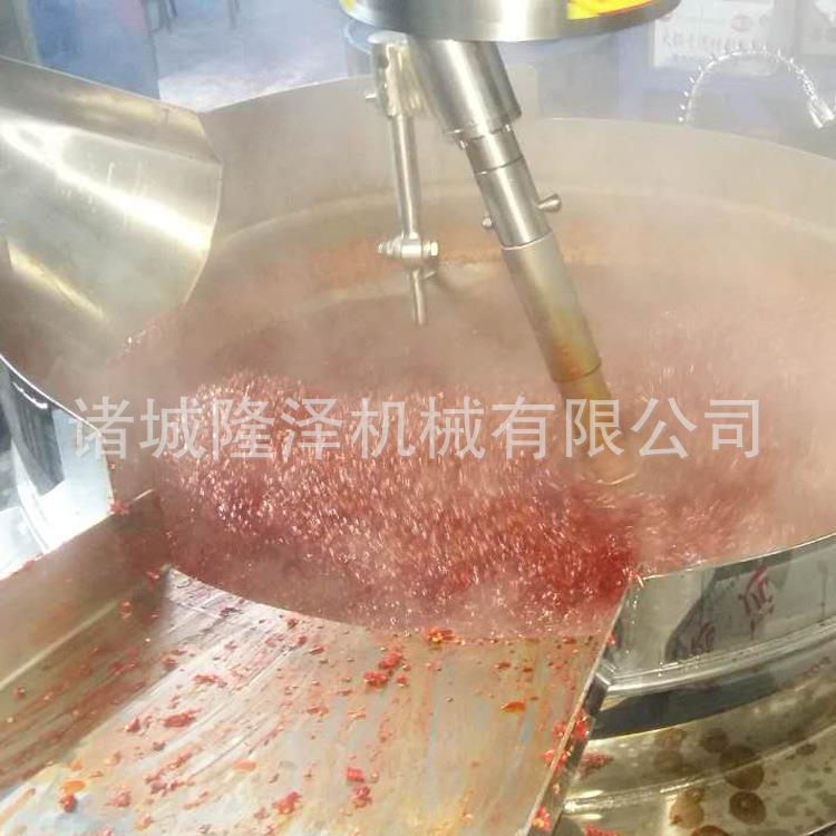 丝大型自动酱熬煮设备 鱼香肉酱料料炒锅 酱料行炒星搅lz-dc拌锅