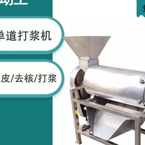 大型樱桃去核打浆机 不锈钢桃子去核打浆机 商用草莓去蒂打浆机