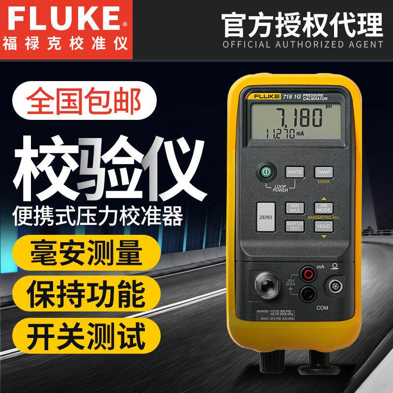 718压力校准器 便携式过程仪F718 高精度压力测试仪1G