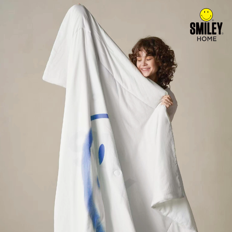 法国进口SMILEY笑脸夏凉被空调被