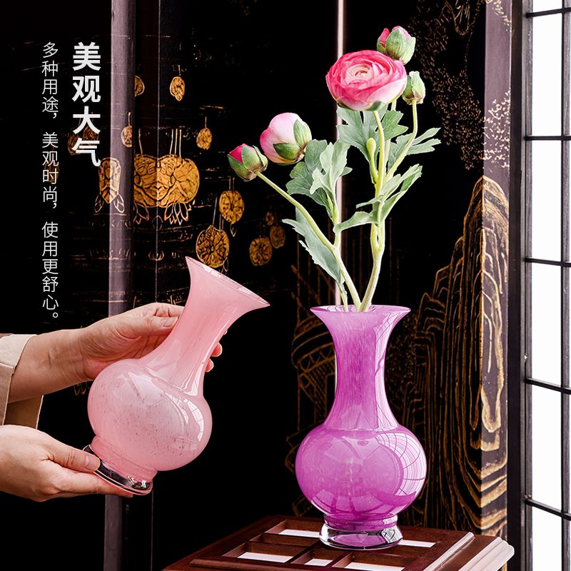 琉璃花瓶粉彩仿古花器