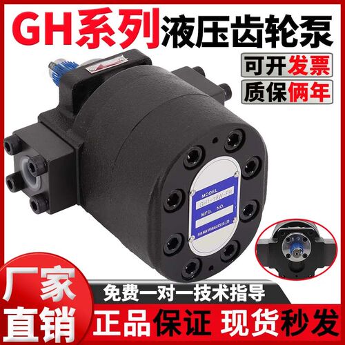 齿轮泵GH1/GH2/GH4-07C/10C/25W/40W/60W-LR/FR液压油泵