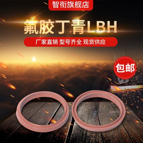 液压防尘圈LBH23.5/25/28/30/31.5/32/35/35.5/38氟胶气缸防尘圈